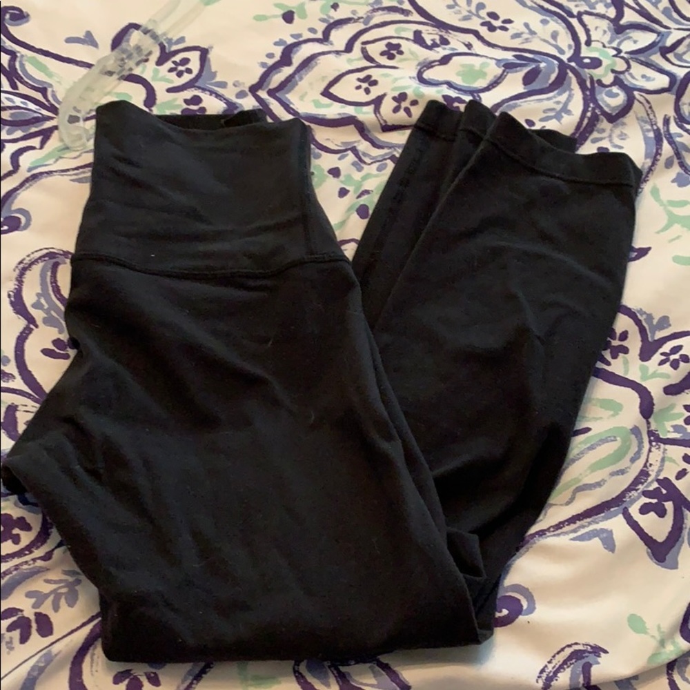 Crop black Lulu tights